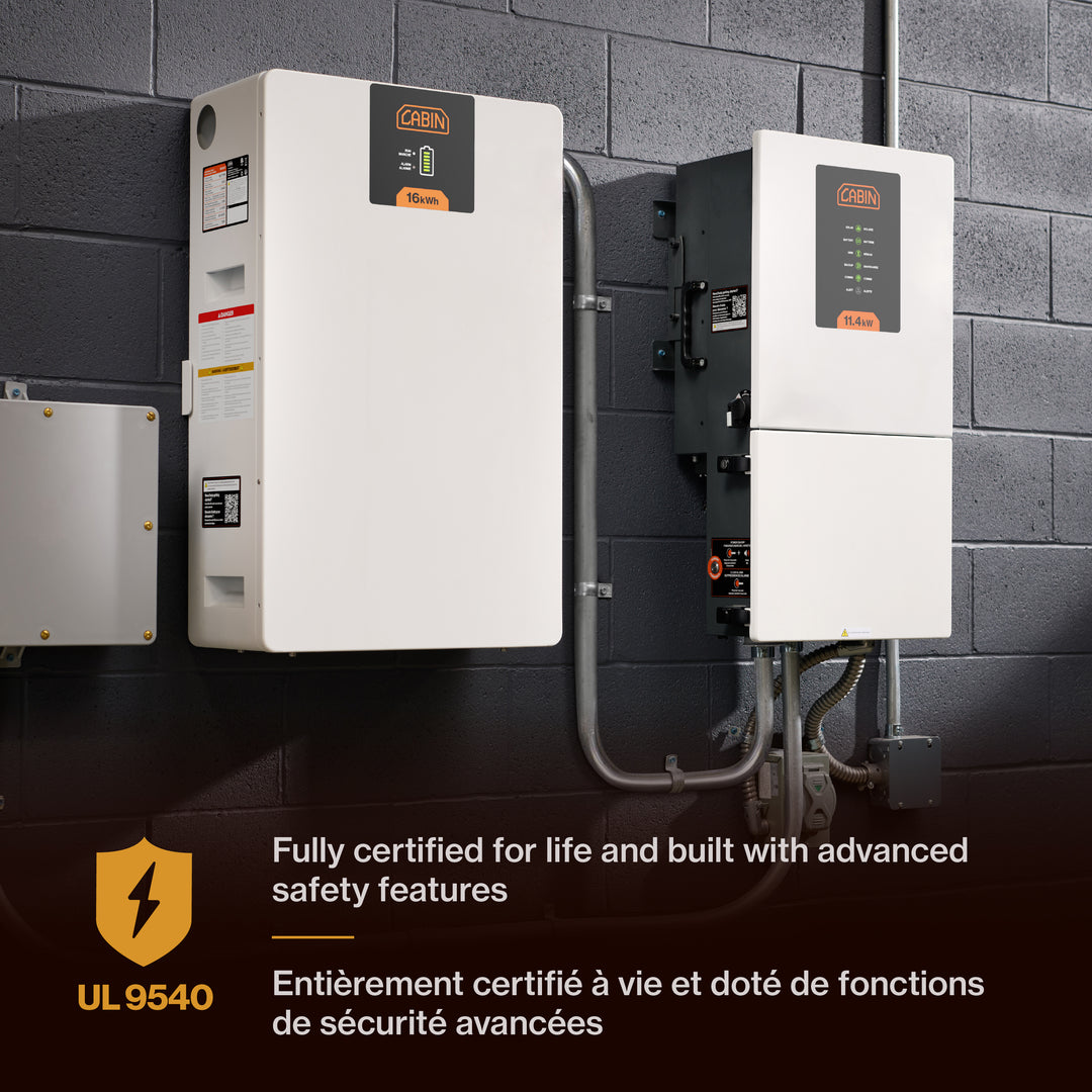 Cabin Apex E-Series 16kWh Indoor Home Backup Battery